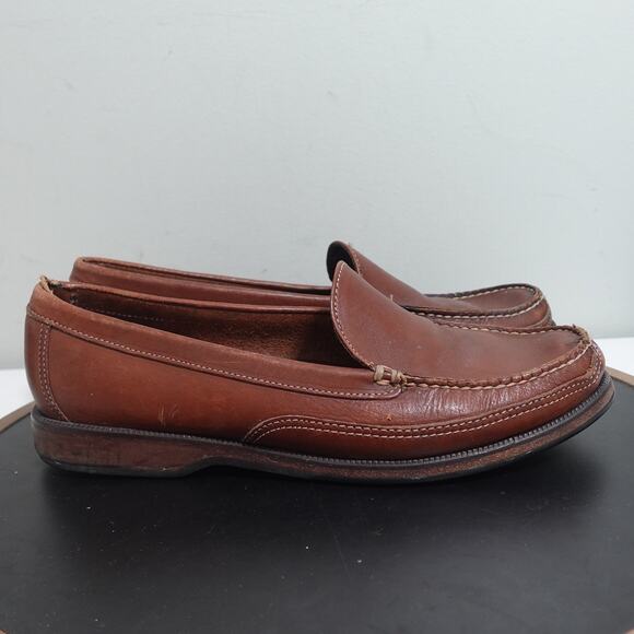 Vintage Sebago Shoes Mens Size 11M‎ Leather Slip On Loafers Made USA Classic 90s main image 7